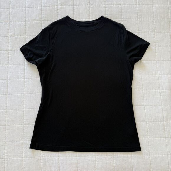 a new day Tops - A New Day Women’s Short Sleeve Perfect T-Shirt Black Size XS